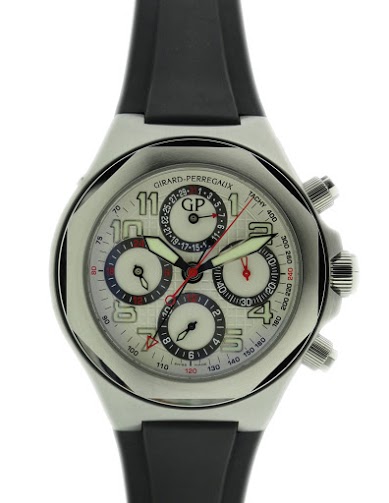Lot#2210 Girard Perregaux Laureato Chronograph Lot#2210 Girard Perregaux Laureato Chronograph Watches Lot#2210 Girard Perregaux Laureato Chronograph Watches