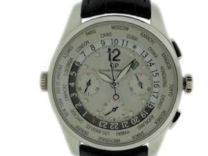 Lot#2208 Girard Perregaux World Time Chronograph Watches