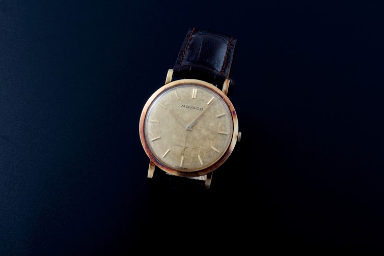Lot#2198: Yellow Gold Movado Lot#2198: Yellow Gold Movado Watches Lot#2198: Yellow Gold Movado Watches