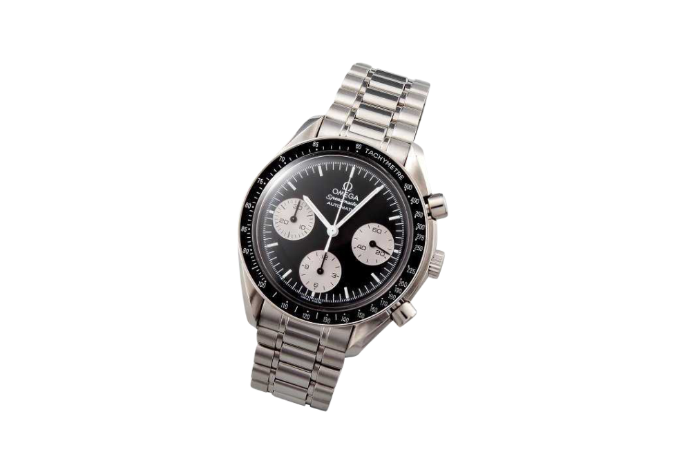 3195_1 Special Edition Black Grey Omega Speedmaster Watch