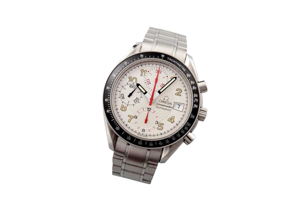 3202_1 Special Edition Omega Speedmaster Silver Dial Mark 40