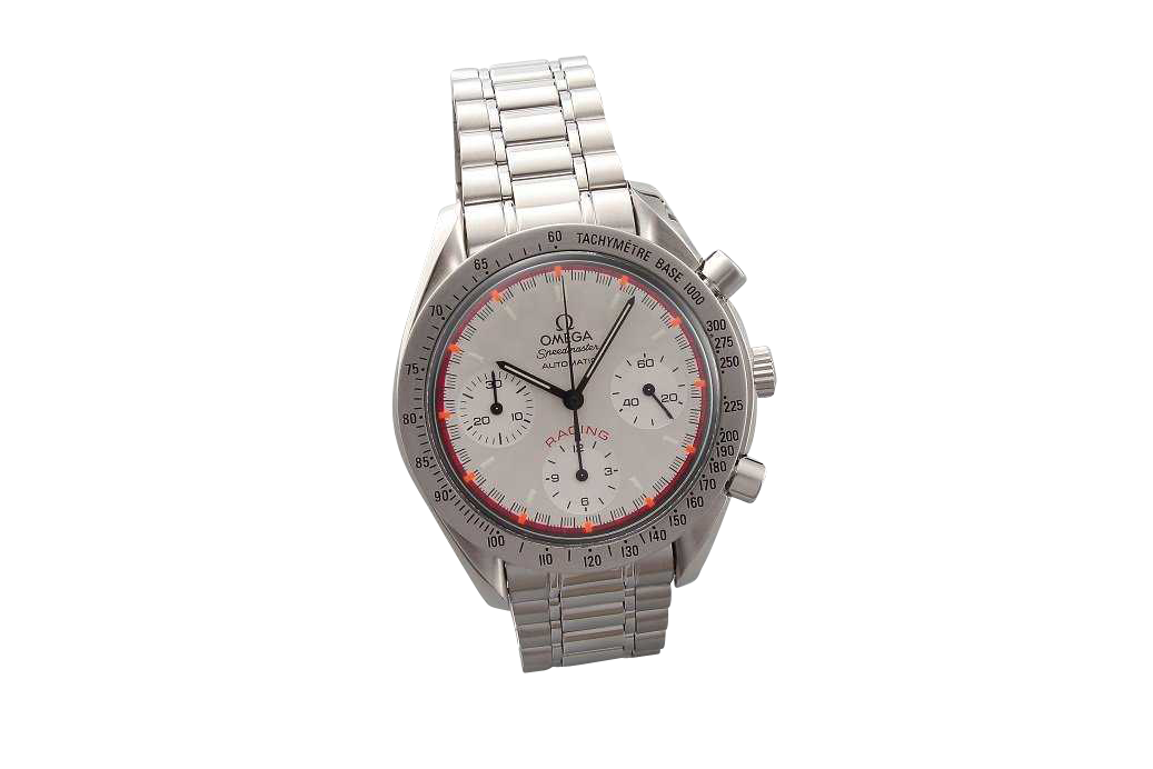 Lot #3208 Limited Stainless Omega Speedmaster Silver Schumacher Lot #3208 Limited Stainless Omega Speedmaster Silver Schumacher Limited Edition Lot #3208 Limited Stainless Omega Speedmaster Silver Schumacher Limited Edition Auction