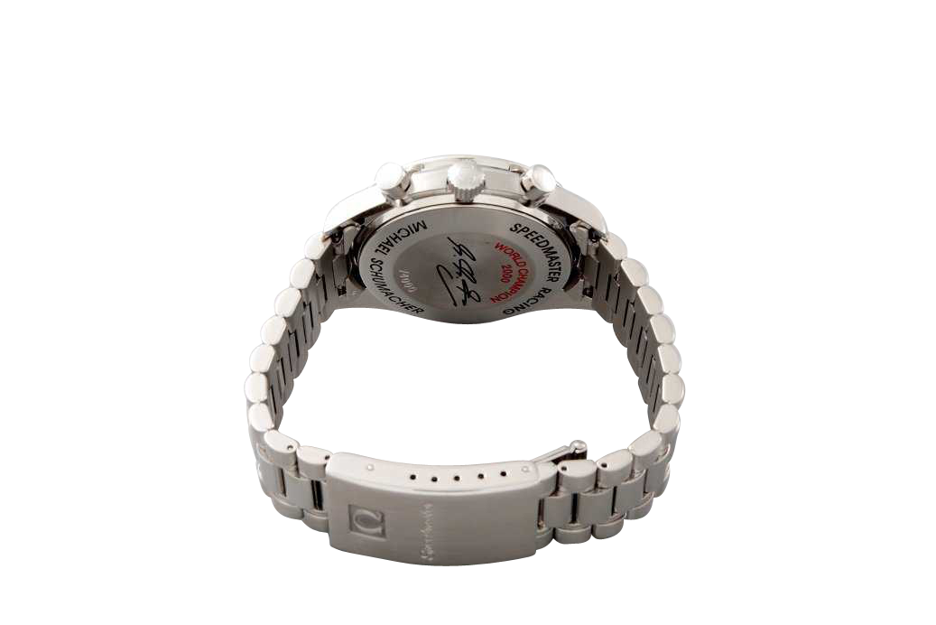 Lot #3208 Limited Stainless Omega Speedmaster Silver Schumacher Lot #3208 Limited Stainless Omega Speedmaster Silver Schumacher Limited Edition Lot #3208 Limited Stainless Omega Speedmaster Silver Schumacher Limited Edition Auction