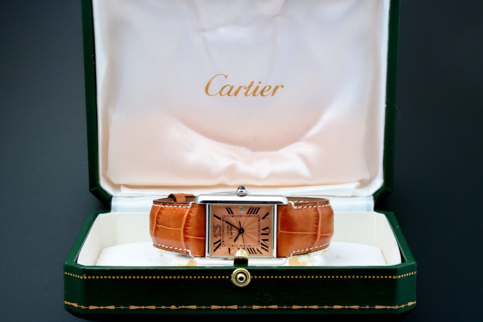 Cartier Tank 13 Sterling Silver Anniversary Watch – Baer Bosch Auctioneers