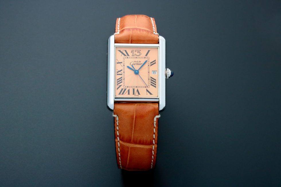 Cartier Tank 13 Sterling Silver Anniversary Watch – Baer Bosch Auctioneers
