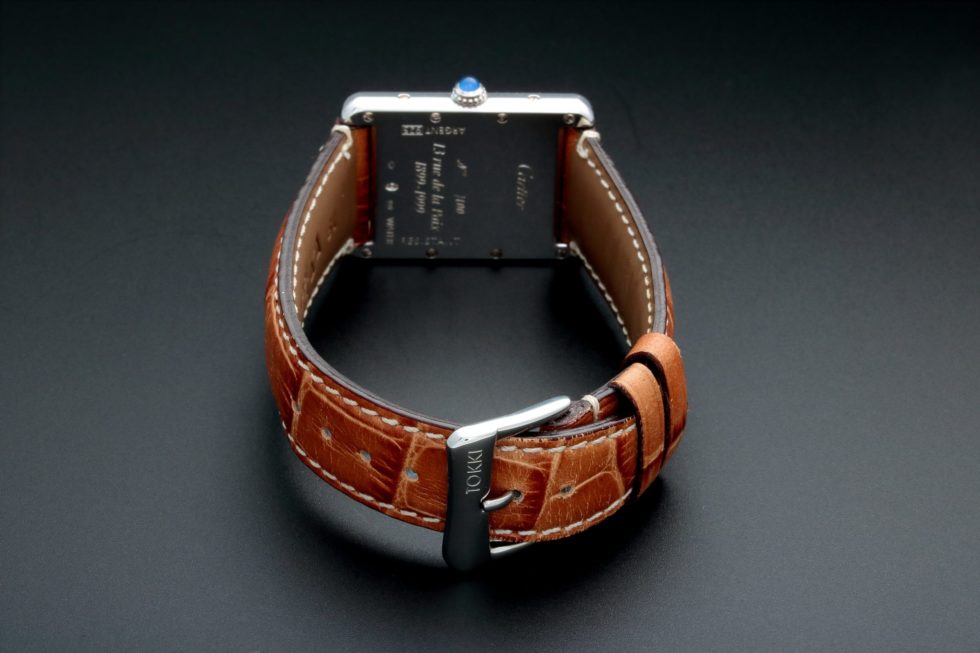 Cartier Tank 13 Sterling Silver Anniversary Watch – Baer Bosch Auctioneers
