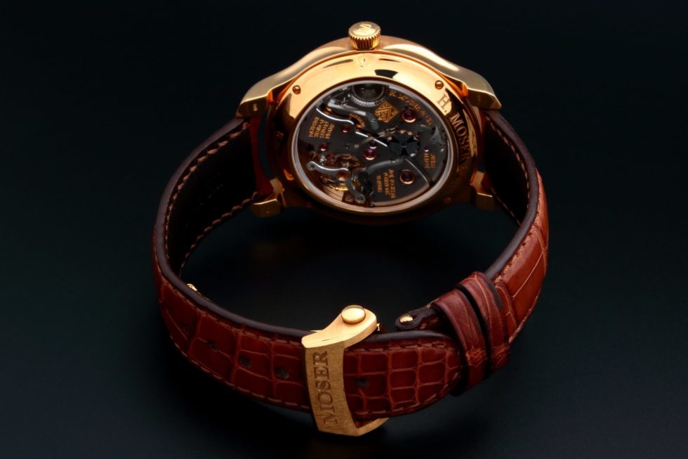 18k Rose Gold H. Moser & Cie Perpetual Calendar Watch 341.501.004 – Baer & Bosch Auctioneers