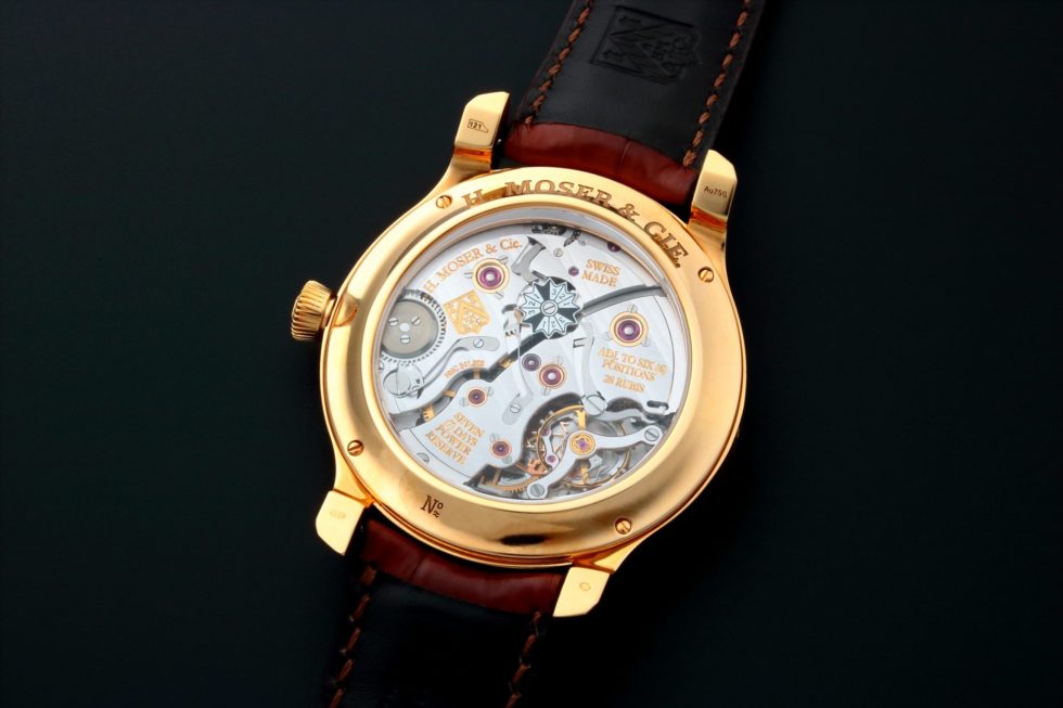 18k Rose Gold H. Moser & Cie Perpetual Calendar Watch 341.501.004 – Baer & Bosch Auctioneers