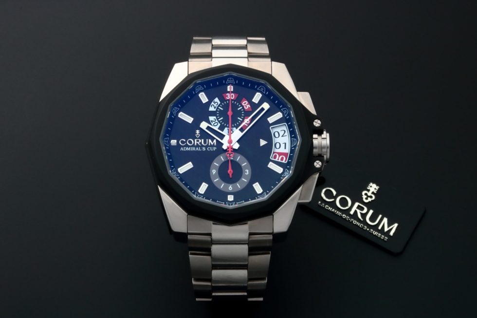 Corum Admirals Cup Regatta 45 Chronograph Watch 040.101.04-V200 AN10 – Baer & Bosch Auctioneers