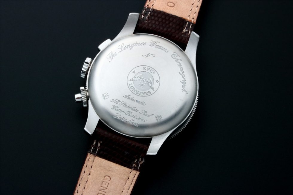 Longines Heritage Weems Chronograph Watch L2.741.4.73.2 – Baer & Bosch Auctioneers