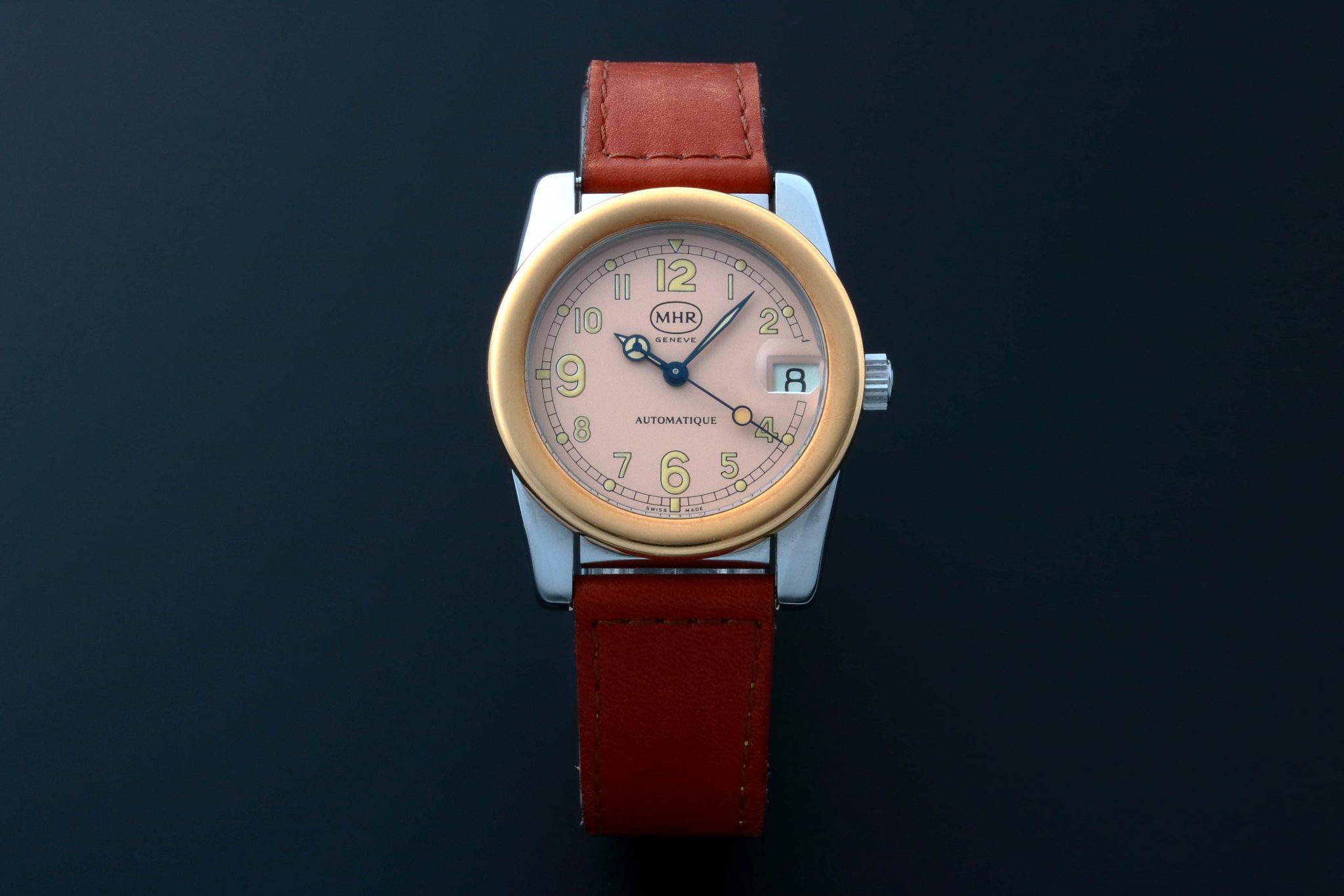 Lot #3207A – Rare Men’s Mahara MHR Date Watch Lot #3207A – Rare Men’s Mahara MHR Date Watch MHR Lot #3207A – Rare Men’s Mahara MHR Date Watch MHR MHR