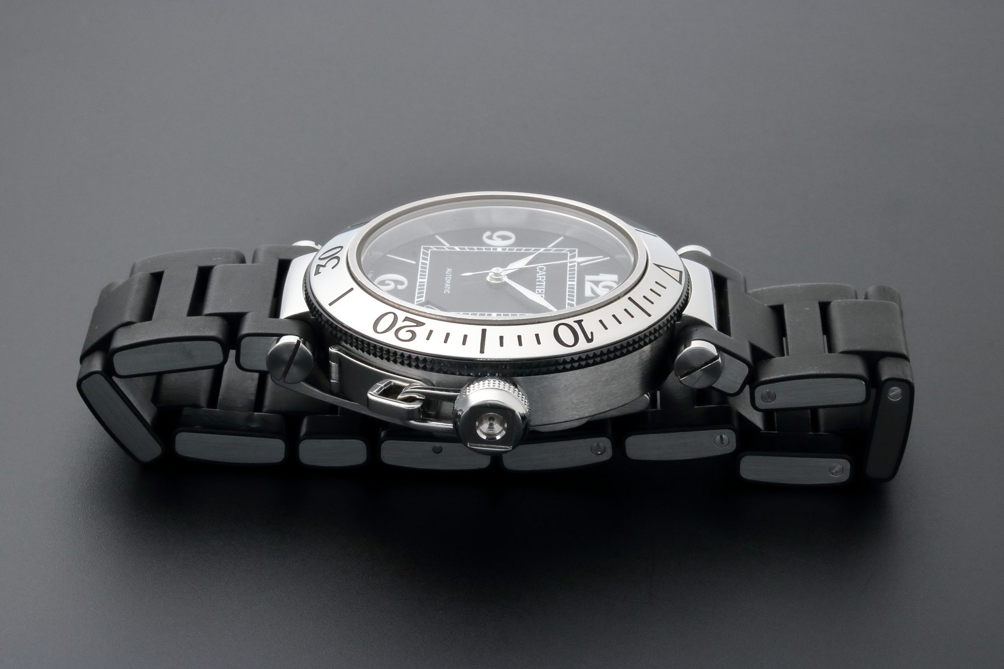 Lot #3224A – Cartier Pasha Seatimer Watch W31077U2 Lot #3224A – Cartier Pasha Seatimer Watch W31077U2 Cartier Lot #3224A – Cartier Pasha Seatimer Watch W31077U2 Cartier Cartier