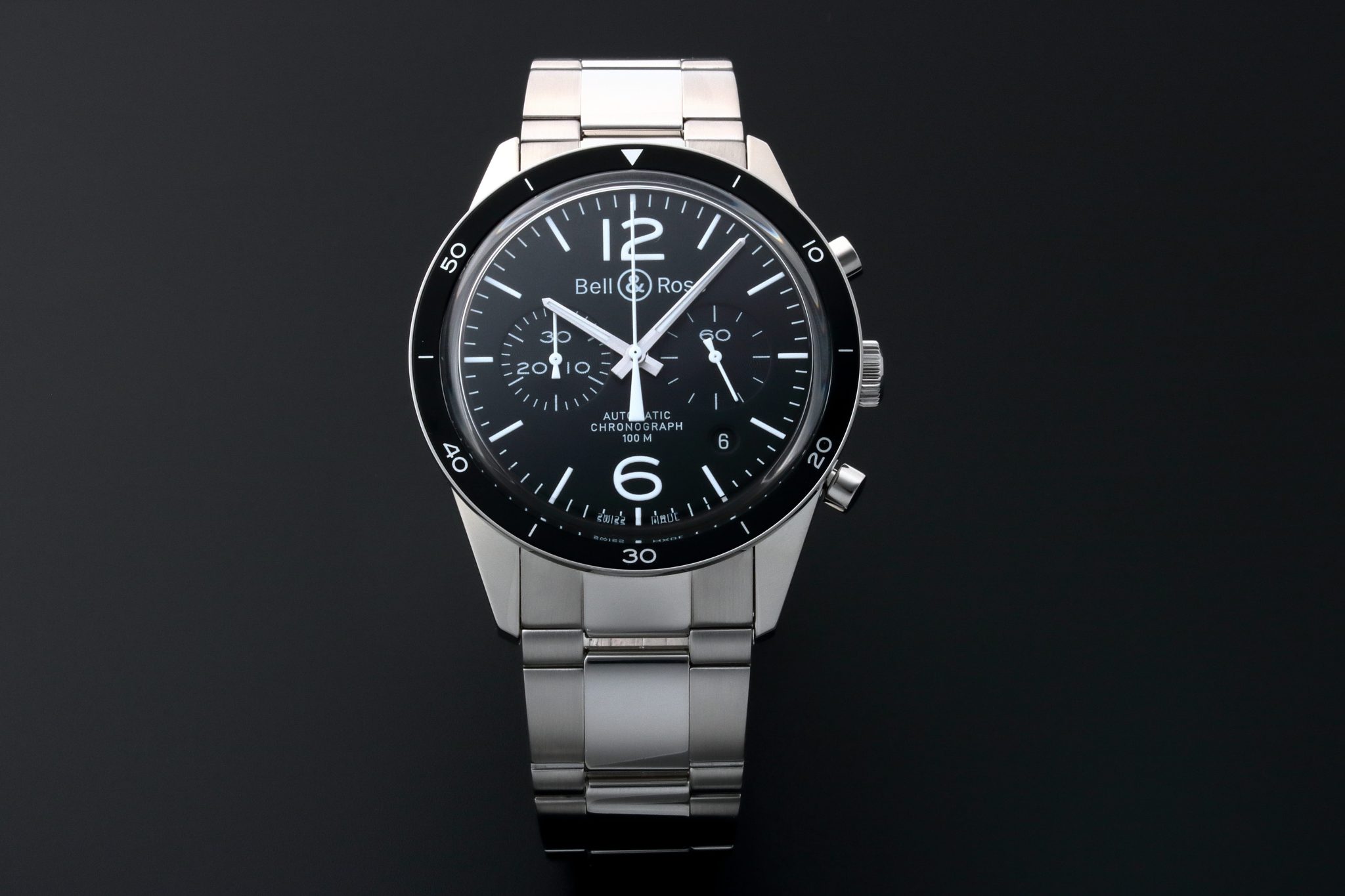 Lot #3177 – Bell & Ross Chronograph Watch BRV126-BL-BE/SST Lot #3177 – Bell & Ross Chronograph Watch BRV126-BL-BE/SST Bell & Ross Lot #3177 – Bell & Ross Chronograph Watch BRV126-BL-BE/SST Bell & Ross Bell & Ross