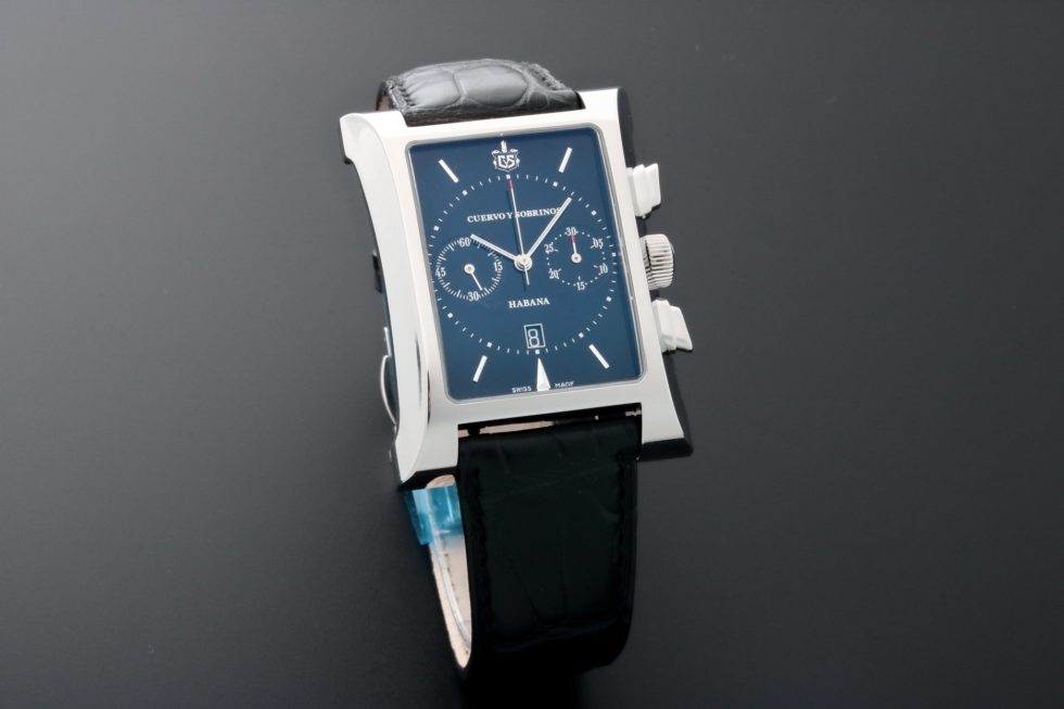 Cuervo y Sobrinos Esplendidos Chronograph Watch 2416.1N – Baer & Bosch Auctioneers