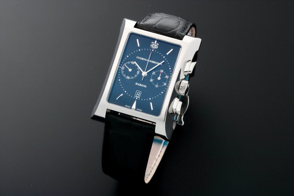 Cuervo y Sobrinos Esplendidos Chronograph Watch 2416.1N – Baer & Bosch Auctioneers