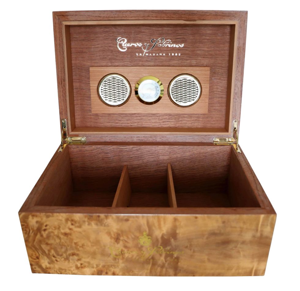 Cuervo y Sobrinos Wood Humidor Watch Box – Baer & Bosch Auctioneers