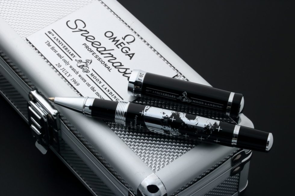 Omega Speedmaster 40th Anniversary Apollo 11 Moon Ballpoint Pen – Baer Bosch Auctioneers