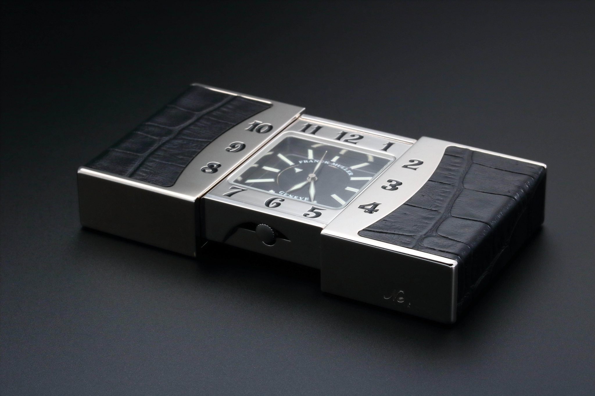 Lot #3187 – Franck Muller Ermeto Travel Alarm Desk Clock Lot #3187 – Franck Muller Ermeto Travel Alarm Desk Clock Clocks Lot #3187 – Franck Muller Ermeto Travel Alarm Desk Clock Clocks Franck Muller