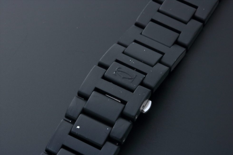 Cartier Pasha Seatimer Rubber Steel Watch Bracelet 22MM / 172MM CHME – Baer & Bosch Auctioneers