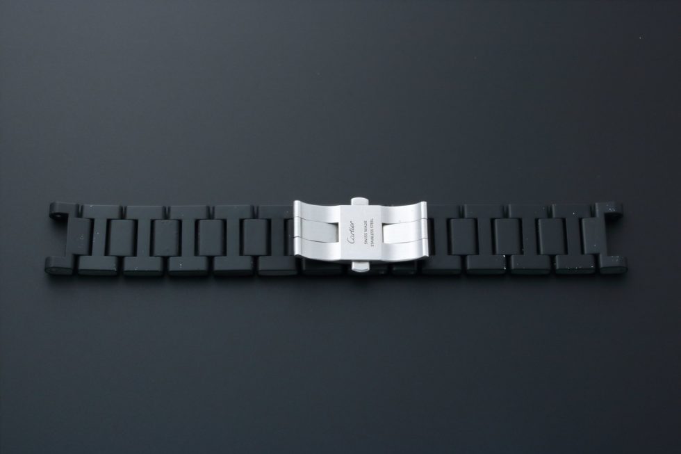 Cartier Pasha Seatimer Rubber Steel Watch Bracelet 22MM / 172MM CHME – Baer & Bosch Auctioneers