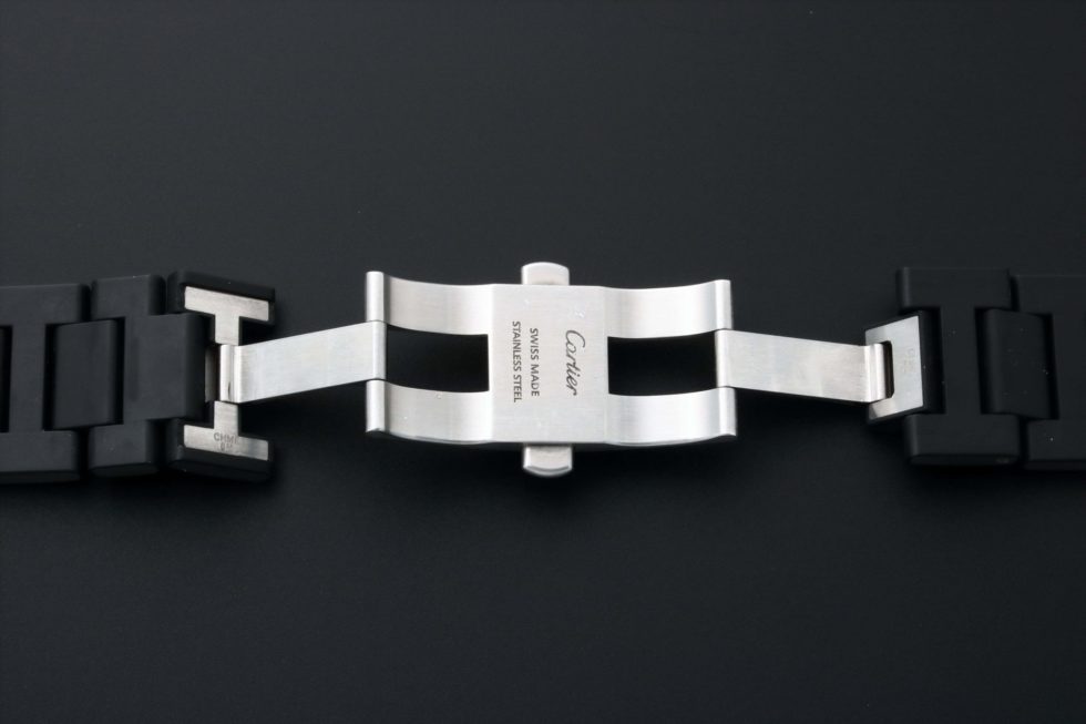Cartier Pasha Seatimer Rubber Steel Watch Bracelet 22MM / 172MM CHME – Baer & Bosch Auctioneers