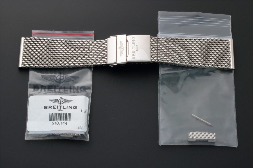 Breitling Watch Mesh Bracelet 22MM 154A – Baer & Bosch Auctioneers
