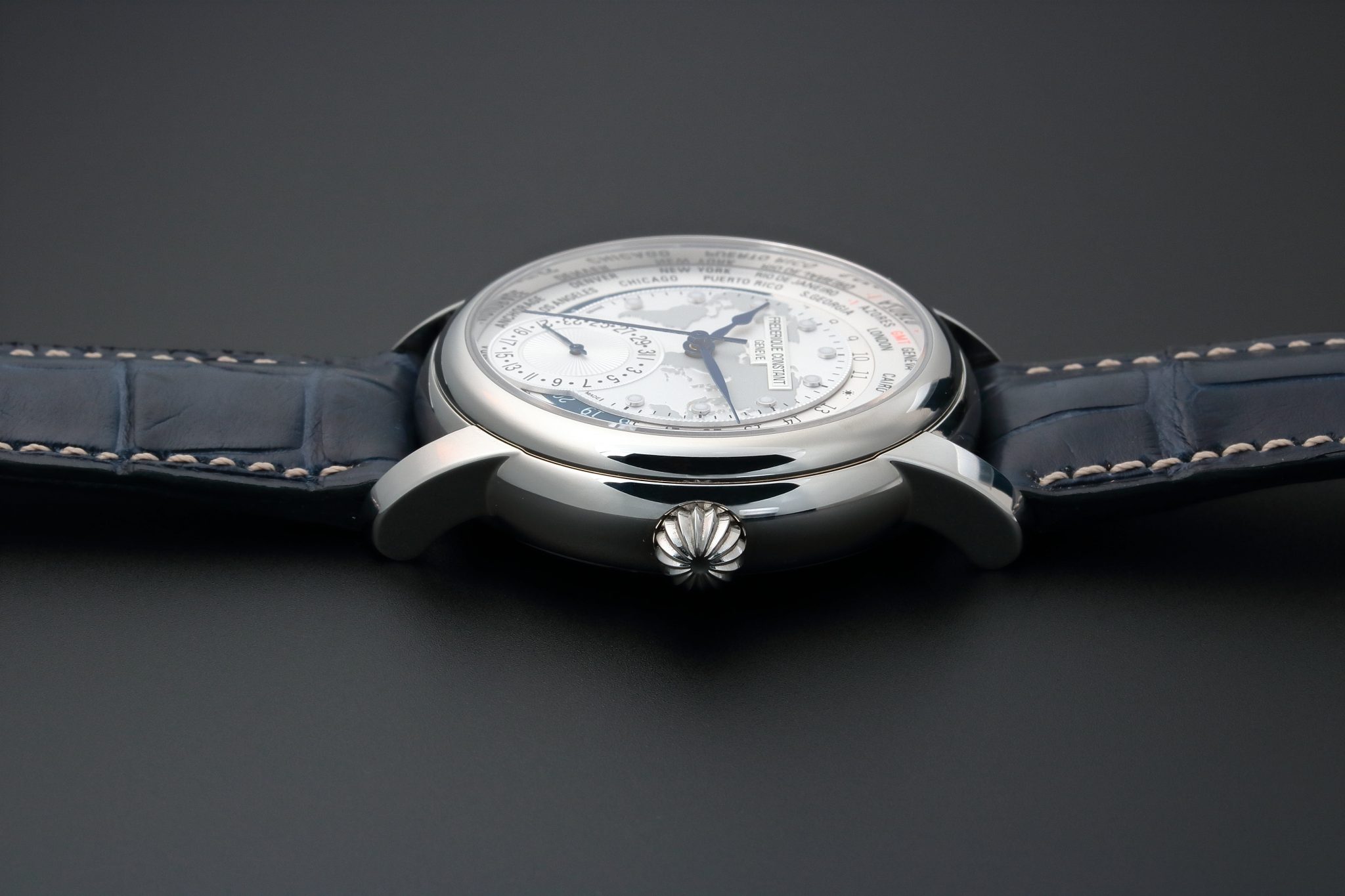 Lot #3211 – Frederique Constant Kuwait World Time GMT Watch FC-718KW4H6 Lot #3211 – Frederique Constant Kuwait World Time GMT Watch FC-718KW4H6 Frederique Constant Lot #3211 – Frederique Constant Kuwait World Time GMT Watch FC-718KW4H6 Frederique Constant Frederique Constant FC-718KW4H6