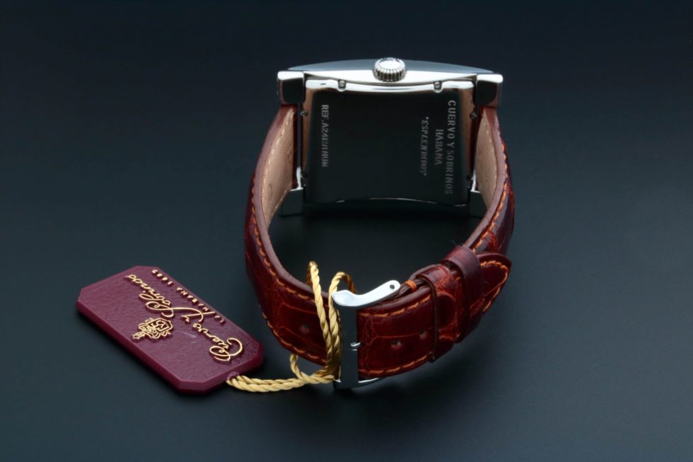 Cuervo y Sobrinos Habana Esplendidos Watch Diamond Bezel A2412/1 – Baer Bosch Auctioneers