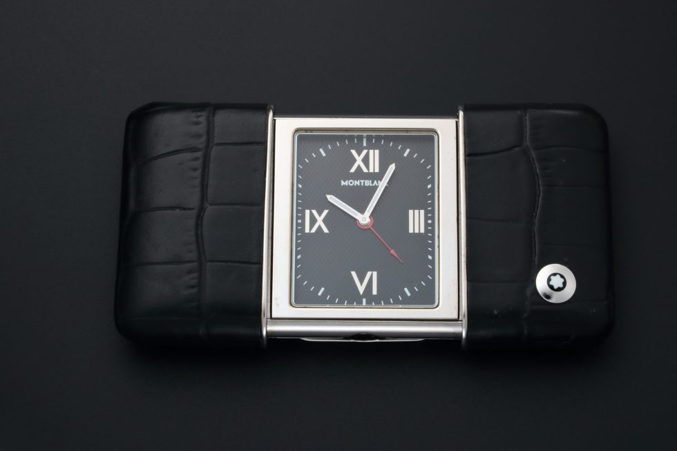 Montblanc Ermeto Alarm Travel Desk Clock – Baer Bosch Auctioneers