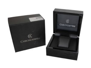 Lot #3378 – Chronoswiss Watch Box Watch Parts & Boxes Chronoswiss