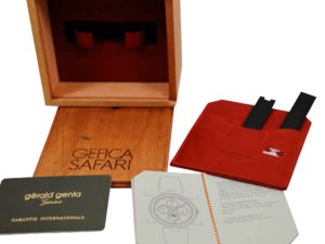 Lot #13404 – Gerald Genta Watch Box Watch Parts & Boxes Gerald Genta