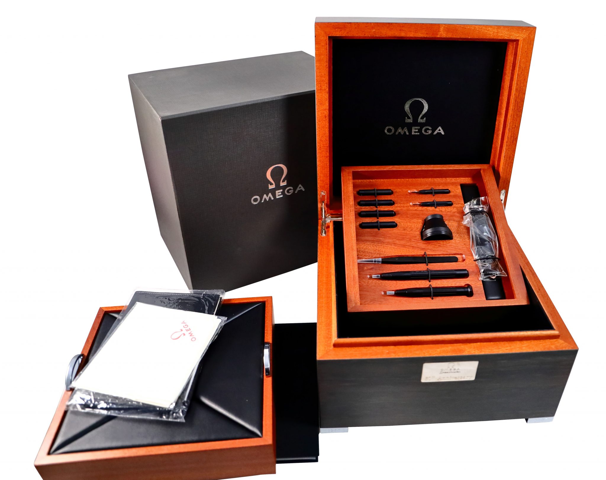 Lot #13473 – Omega Speedmaster 50th Anniversary Watchmaker Tools Watch Box Lot #13473 – Omega Speedmaster 50th Anniversary Watchmaker Tools Watch Box Omega Lot #13473 – Omega Speedmaster 50th Anniversary Watchmaker Tools Watch Box Omega Omega