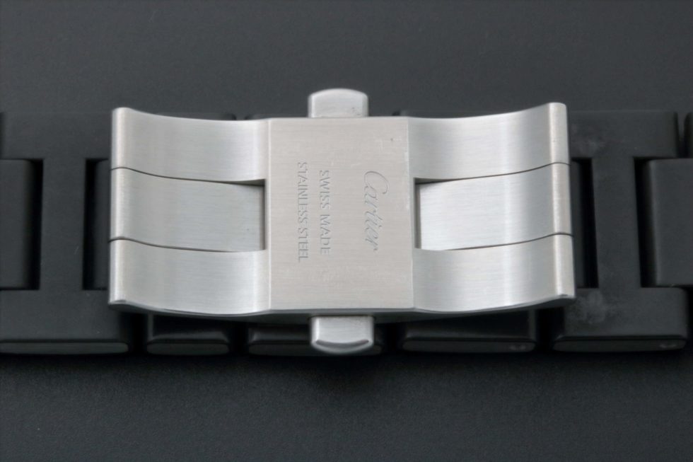 Cartier Seatimer Pasha Rubber Steel Watch Bracelet 22MM UFLB – Baer & Bosch Auctioneers