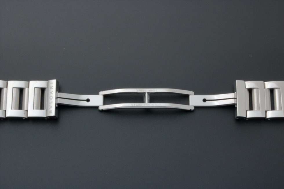 Bvlgari Rettangolo Chronograph Watch Bracelet 21MM P03.01 – Baer & Bosch Auctioneers