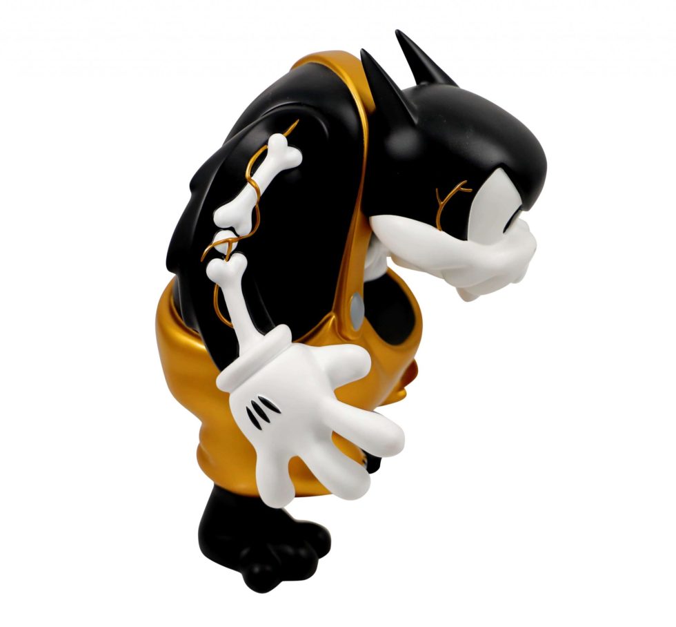 HB29-041 – Cote Escriva x Thunder Mates Creepy Badass Gold Version Limited Edition Sculpture – Baer & Bosch Auctions