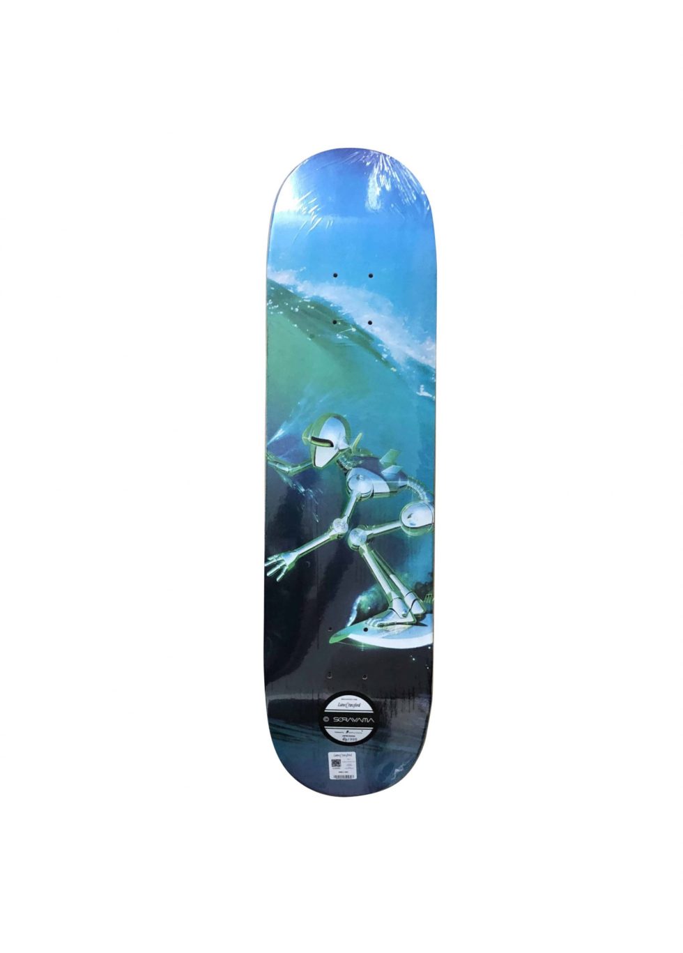 HB29-038 – Hajime Sorayama Surfer Robot Skateboard Skate Deck – Baer & Bosch Auctions