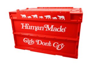 Lot #HB29-037 – Human Made Girls Don’t Cry Crate Container Red Nigo x Verdy Crates Girls Don't Cry