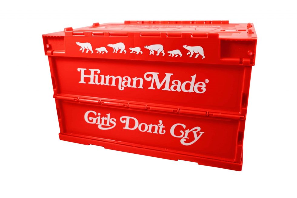 HB29-037 – Human Made Girls Don’t Cry Crate Container Red Nigo x Verdy – Baer & Bosch Auctions