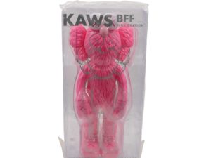 Private: Lot #14266 – KAWS BFF Pink Vinyl Figure SEALED Art Toys KAWS