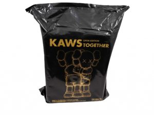 Private: Lot #14465 – KAWS Together Vinyl Figures Black KAWS KAWS