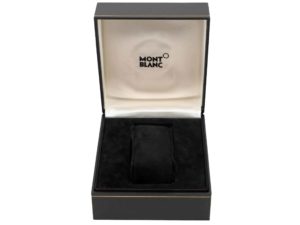 Lot #4821a – Montblanc Watch Box Watch Parts & Boxes Montblanc