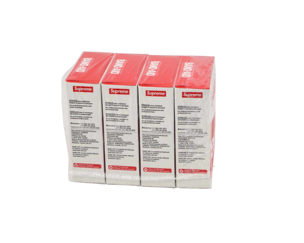 Supreme Band Aid 4 Pack – Baer & Bosch Auctioneers