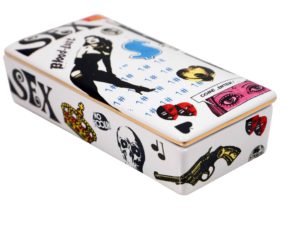 Lot #8786 – Supreme Blood Lust Ceramic Box Art Toys Supreme