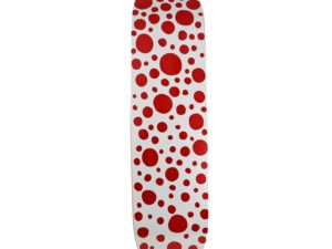 Lot #HB29-046 – Yayoi Kusama Red Dots Small Skateboard Skate Deck Skateboard Decks Museum of Modern Art