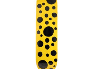 Lot #HB29-050 – Yayoi Kusama Yellow Dots Big Skateboard Skate Deck Skateboard Decks Museum of Modern Art