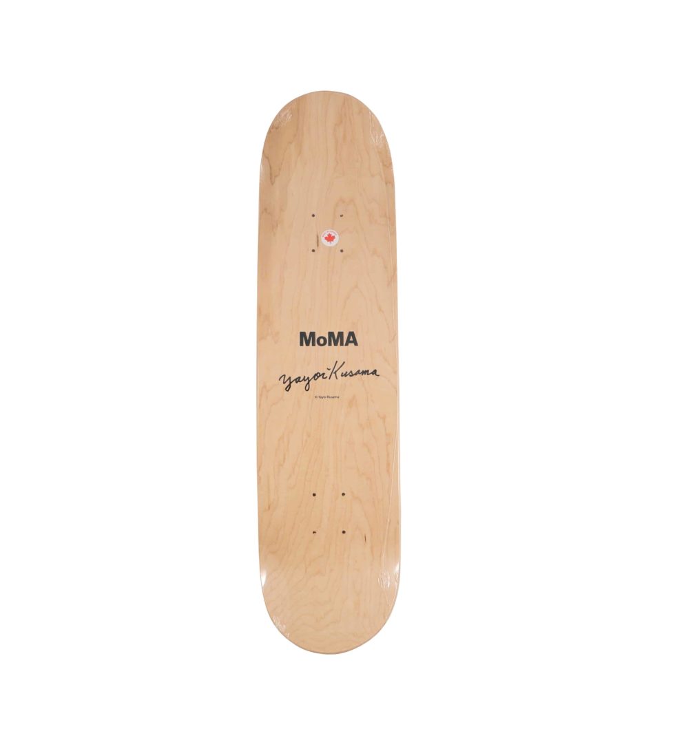 HB29-050 – Yayoi Kusama Yellow Dots Big Skateboard Skate Deck – Baer & Bosch Auctions