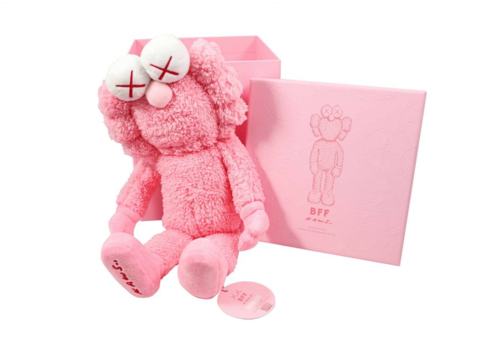 KAWS BFF Plush Pink – Baer & Bosch Auctioneers Baer & Bosch Toy Auctions