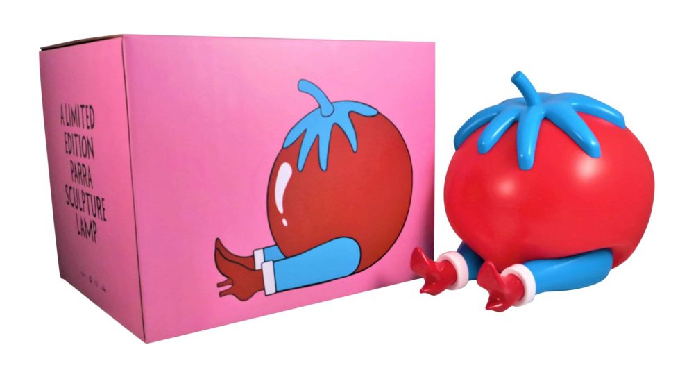 HB29-039 – Piet Parra Give Up Tomato Sculpture Lamp x Case Studyo – Baer & Bosch Auctions