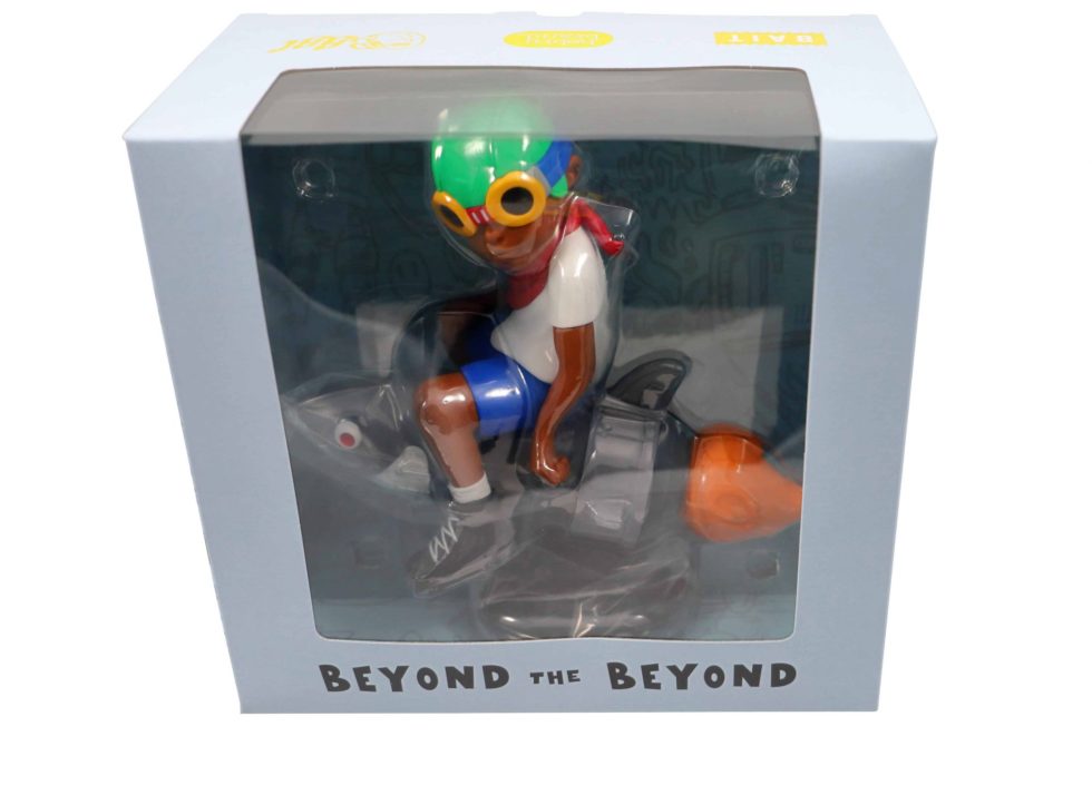 Hebru Brantley Flyboy Rocket White T Shirt – Baer & Bosch Auctioneers Baer & Bosch Toy Auctions