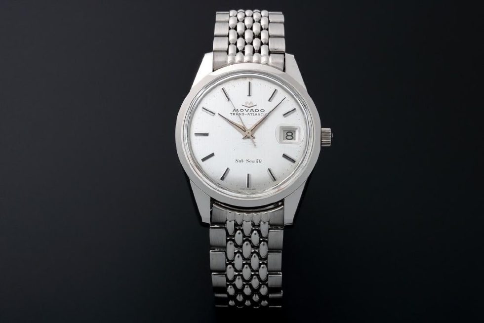 Vintage Stainless Steel Movado Trans-Atlantic Sub-Sea – Baer & Bosch Auctioneers